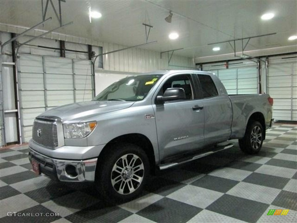 2012 Tundra SR5 Double Cab 4x4 - Silver Sky Metallic / Graphite photo #4