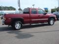 2004 Sport Red Metallic GMC Sierra 1500 SLE Extended Cab 4x4  photo #7