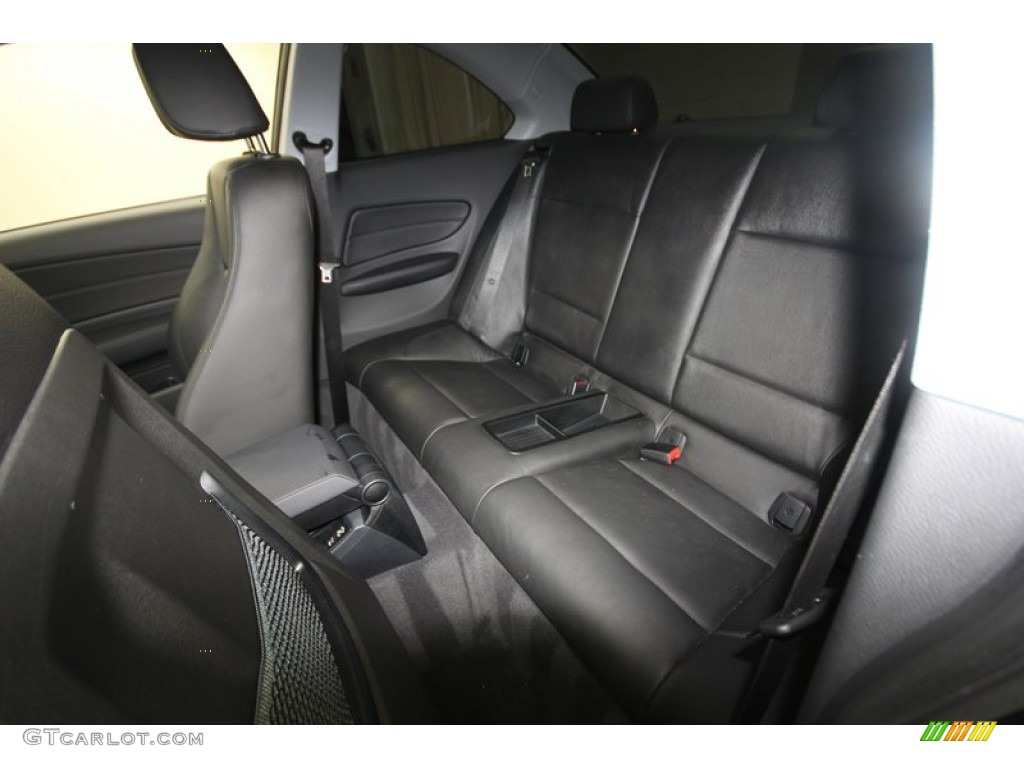 2013 1 Series 128i Coupe - Jet Black / Black photo #15