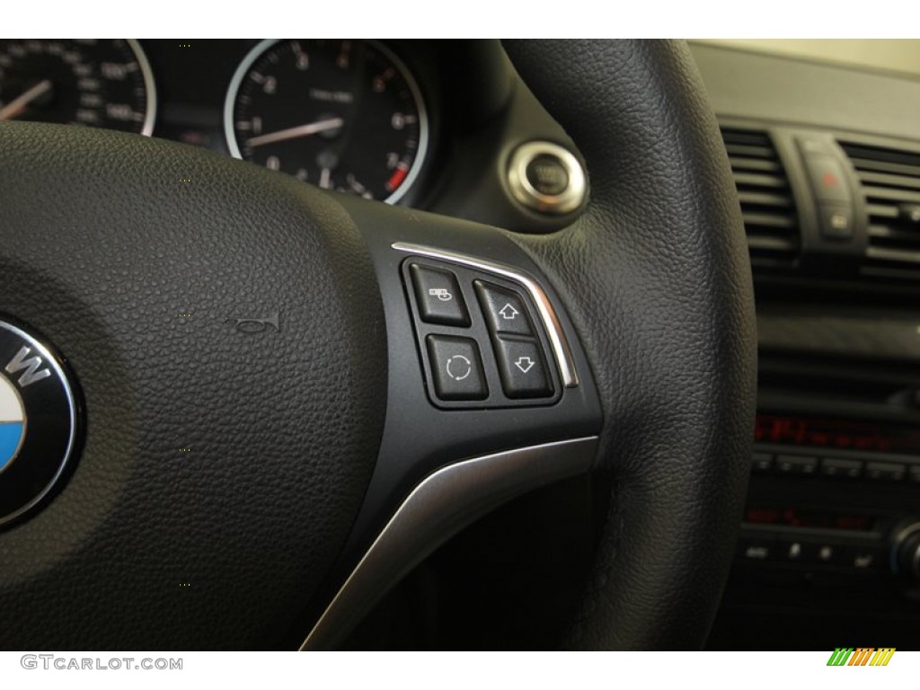 2013 1 Series 128i Coupe - Jet Black / Black photo #26