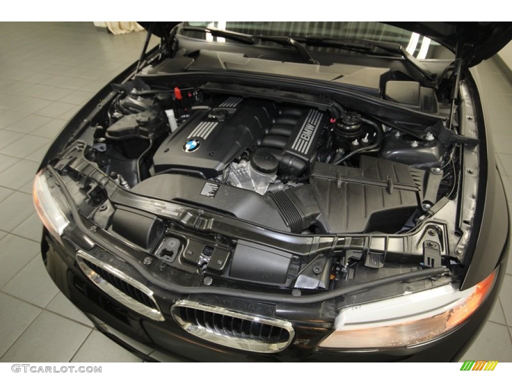 2013 1 Series 128i Coupe - Jet Black / Black photo #37