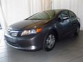 Polished Metal Metallic - Civic Hybrid Sedan Photo No. 6