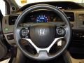 2012 Polished Metal Metallic Honda Civic Hybrid Sedan  photo #24