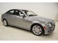 2008 Palladium Silver Metallic Mercedes-Benz C 300 Sport  photo #2