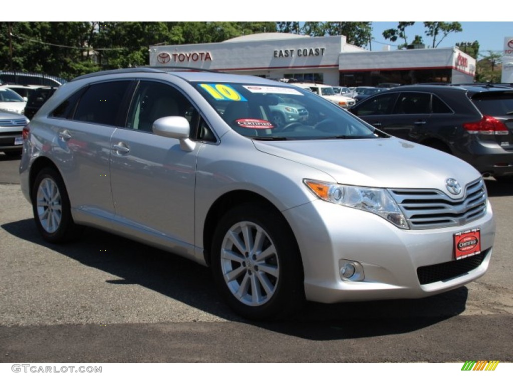 2010 Venza I4 - Classic Silver Metallic / Gray photo #1