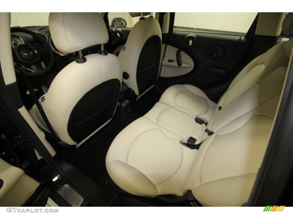 2013 Mini Cooper S Countryman ALL4 AWD Rear Seat Photo #82463262