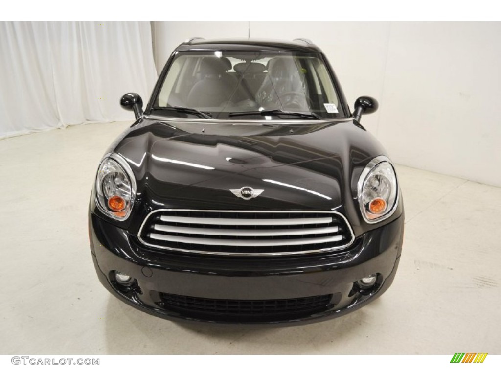 2013 Cooper Countryman - Absolute Black / Carbon Black photo #4