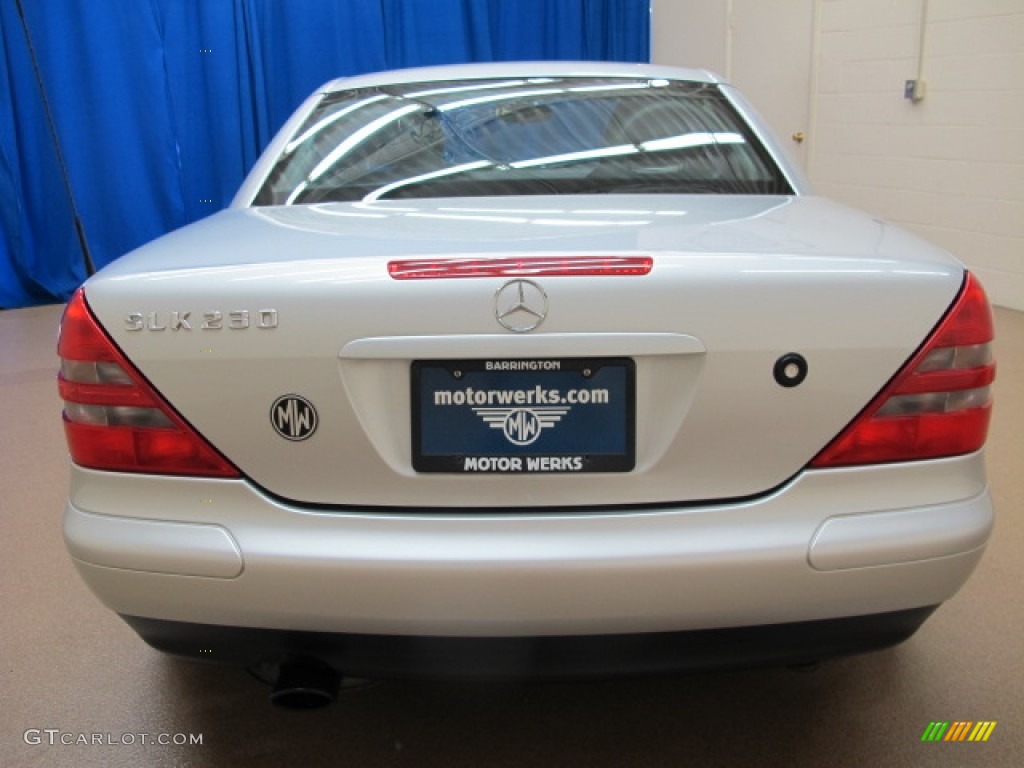 1998 SLK 230 Kompressor Roadster - Brilliant Silver Metallic / Oyster photo #6