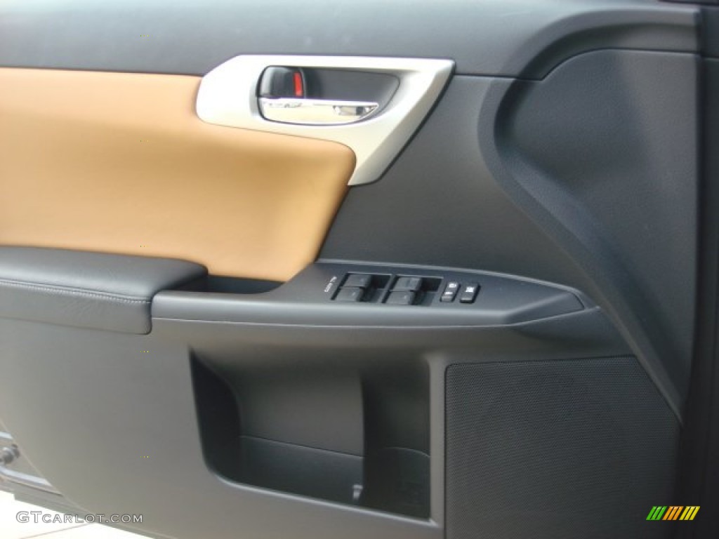 2011 CT 200h Hybrid Premium - Smokey Granite Mica / Caramel photo #16