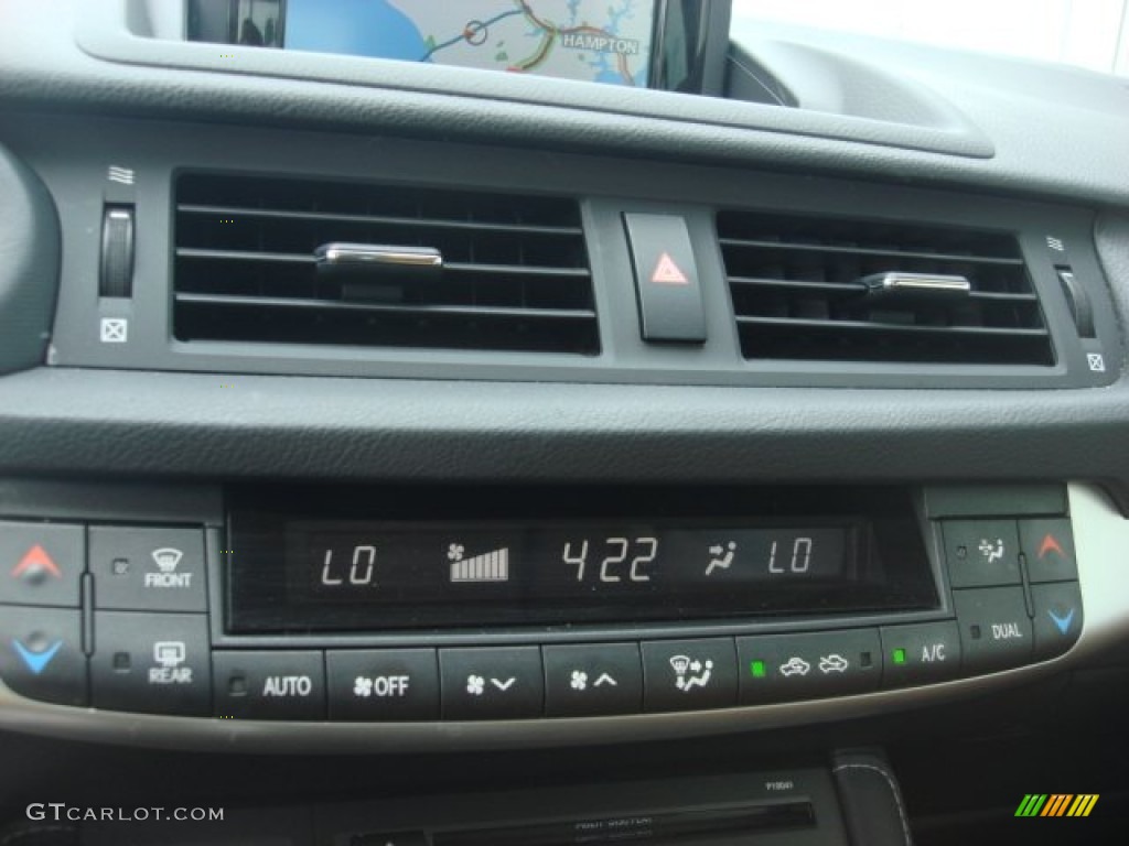 2011 CT 200h Hybrid Premium - Smokey Granite Mica / Caramel photo #21