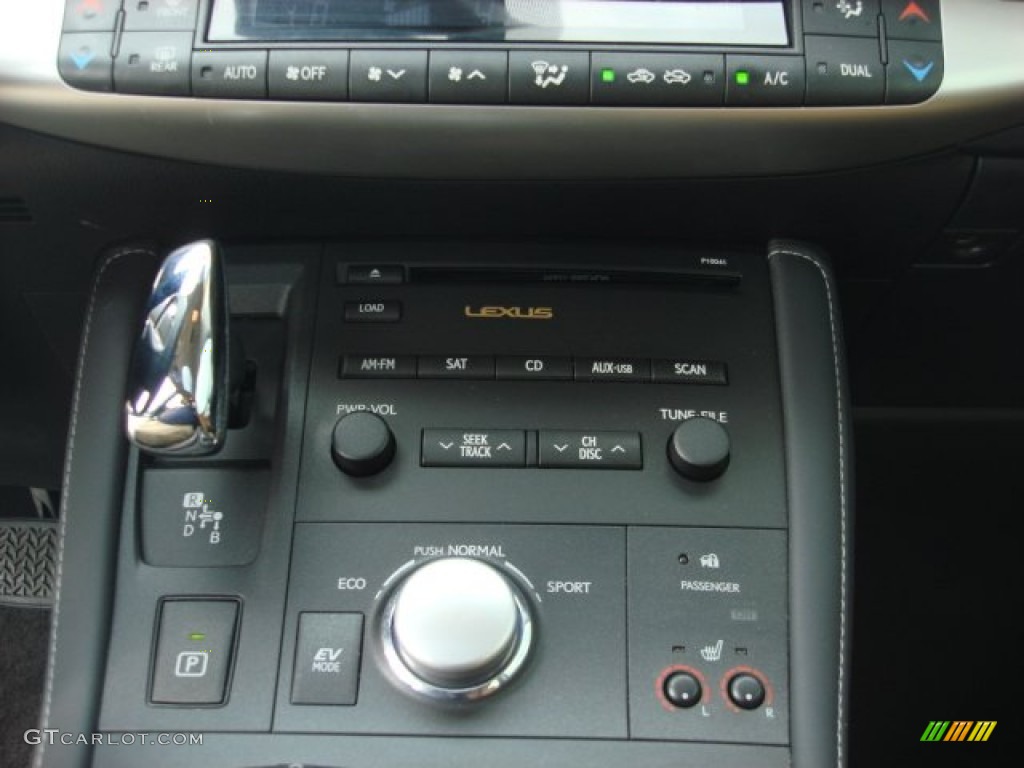 2011 CT 200h Hybrid Premium - Smokey Granite Mica / Caramel photo #22