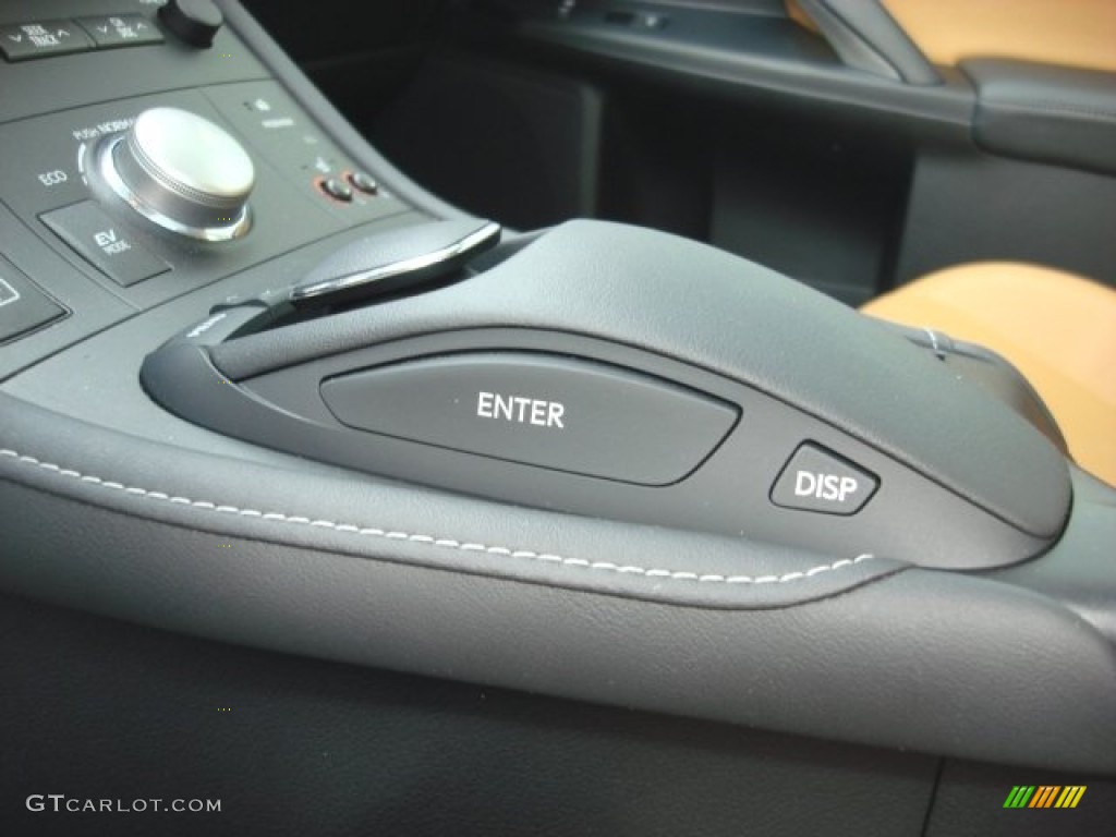 2011 CT 200h Hybrid Premium - Smokey Granite Mica / Caramel photo #26