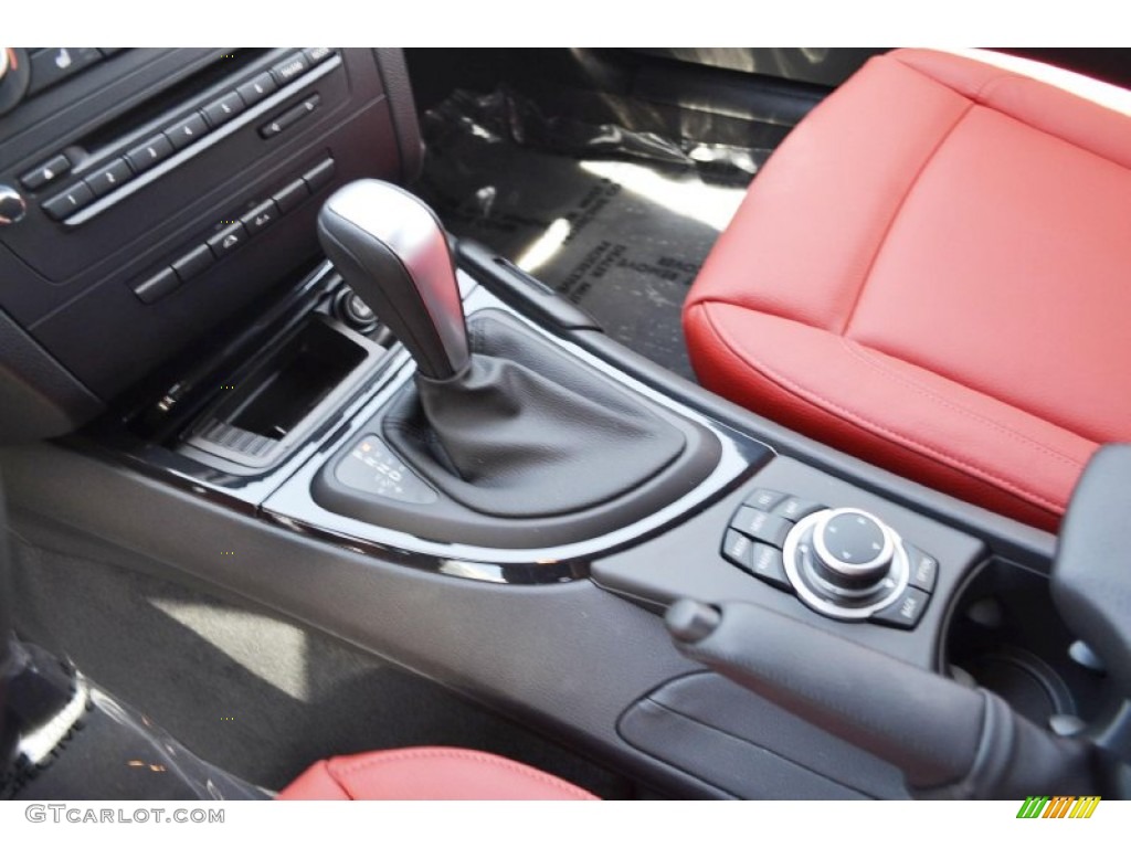 2013 1 Series 128i Convertible - Alpine White / Coral Red photo #9