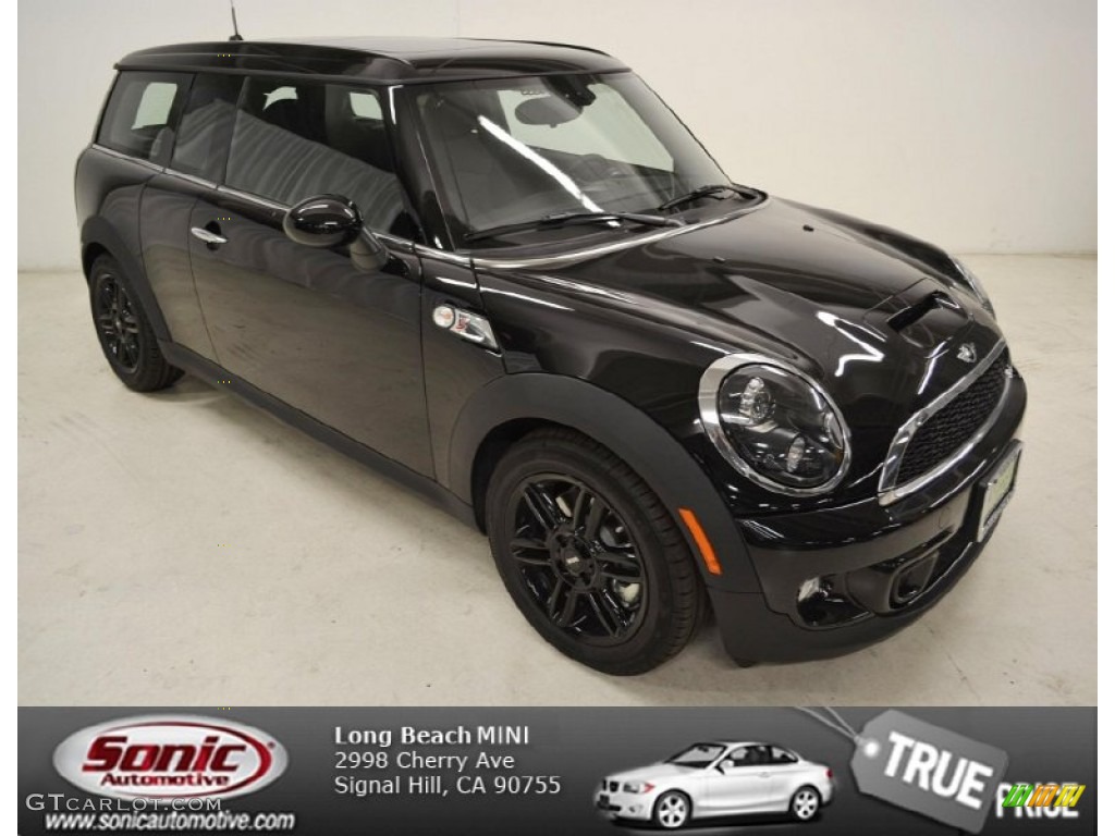 Midnight Black Metallic Mini Cooper