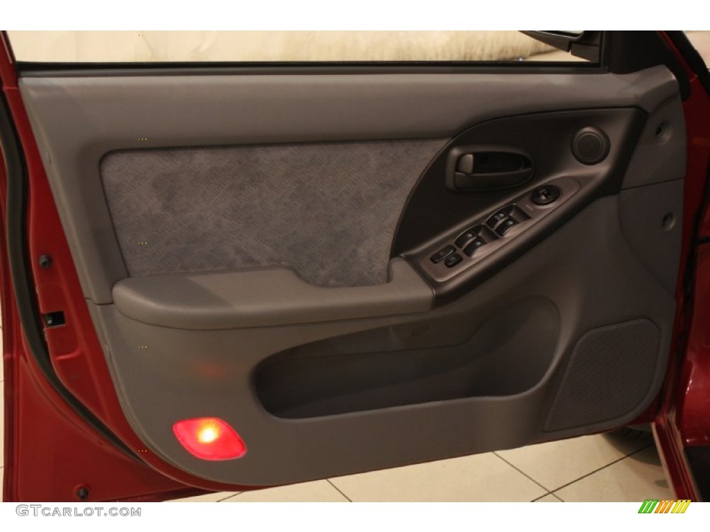 2006 Elantra GLS Sedan - Electric Red / Gray photo #4
