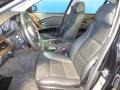 Jet Black - 5 Series 550i Sedan Photo No. 21