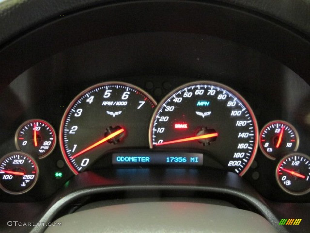 2007 Chevrolet Corvette Coupe Gauges Photo #82466868