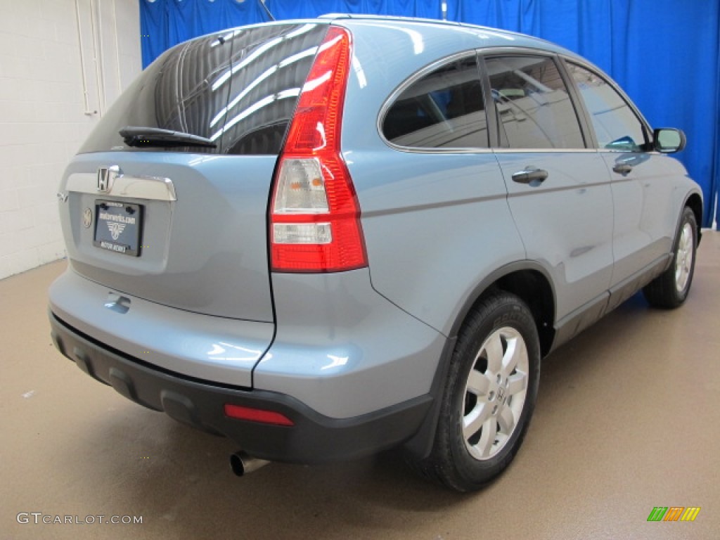 2009 CR-V EX 4WD - Glacier Blue Metallic / Gray photo #7