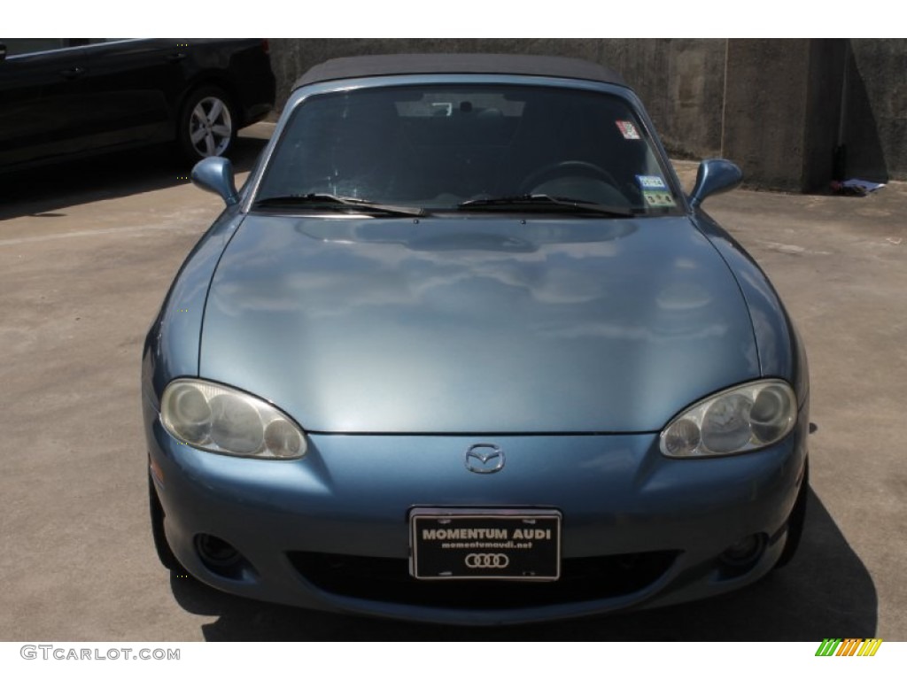 2005 MX-5 Miata Roadster - Razor Blue / Black photo #2