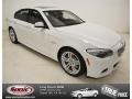 Alpine White - 5 Series 550i Sedan Photo No. 1