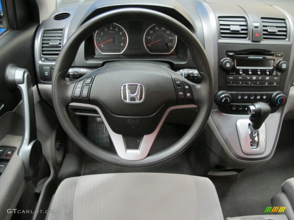 2009 CR-V EX 4WD - Glacier Blue Metallic / Gray photo #23