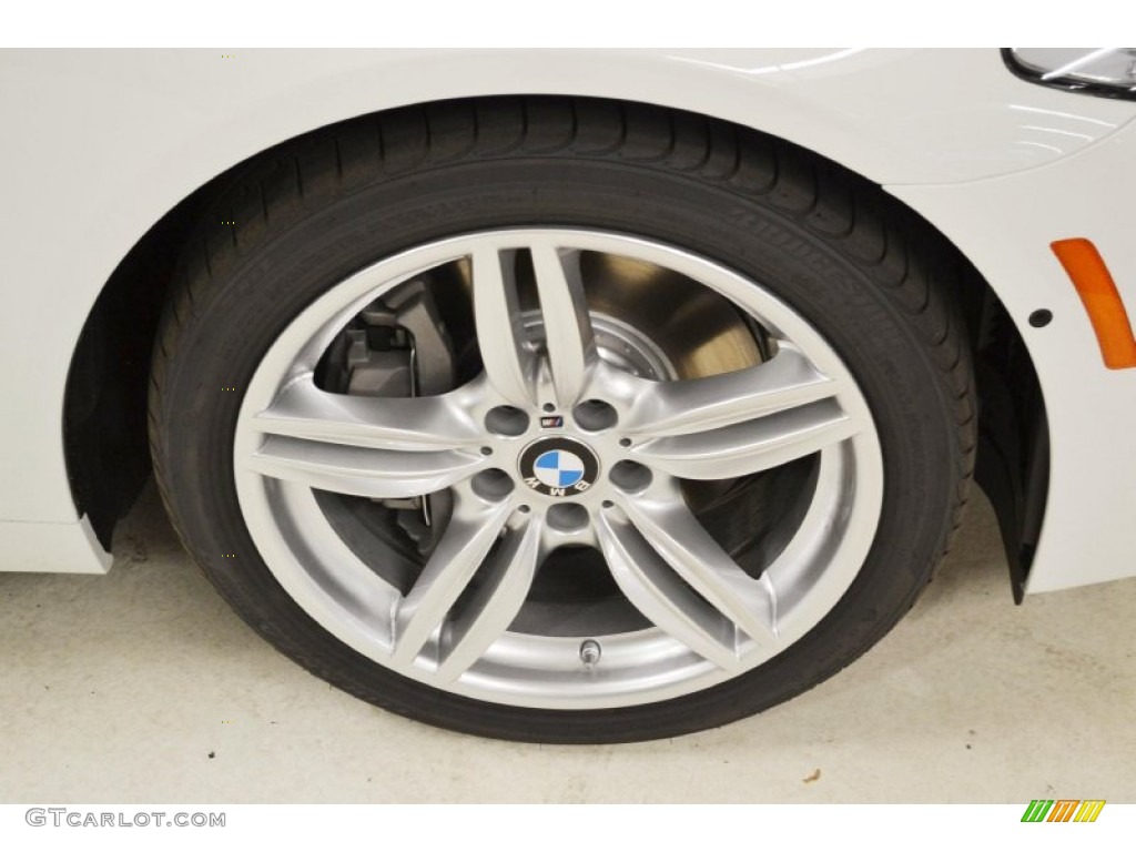 2013 5 Series 550i Sedan - Alpine White / Black photo #3