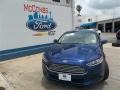 2013 Deep Impact Blue Metallic Ford Fusion SE  photo #1