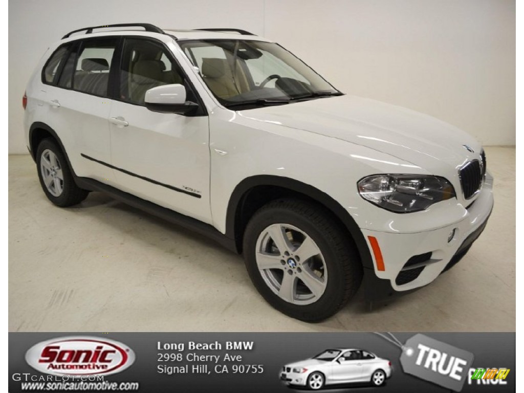 Alpine White BMW X5