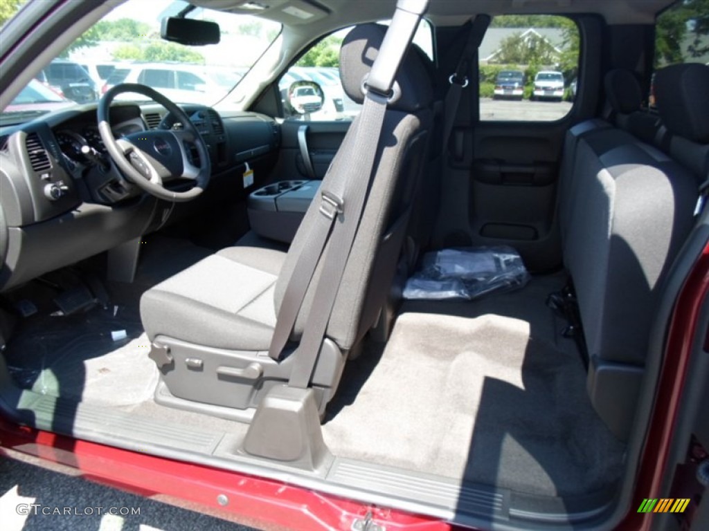 2013 Sierra 1500 SLE Extended Cab 4x4 - Sonoma Red Metallic / Ebony photo #4