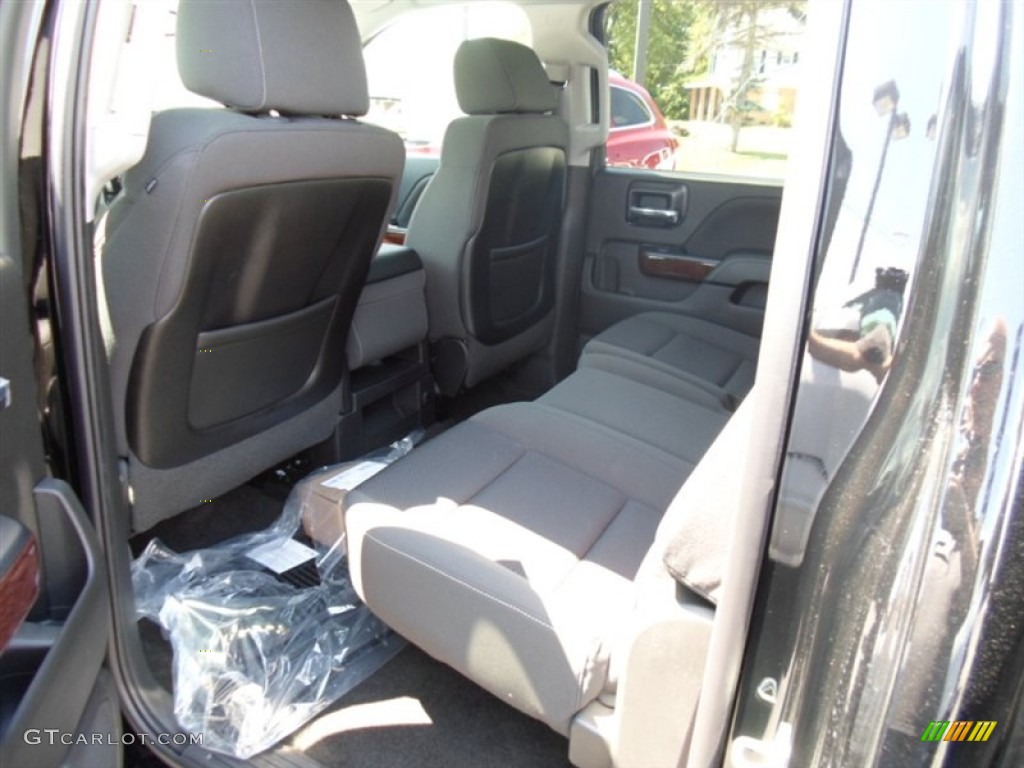2014 GMC Sierra 1500 SLE Crew Cab 4x4 Rear Seat Photo #82469576