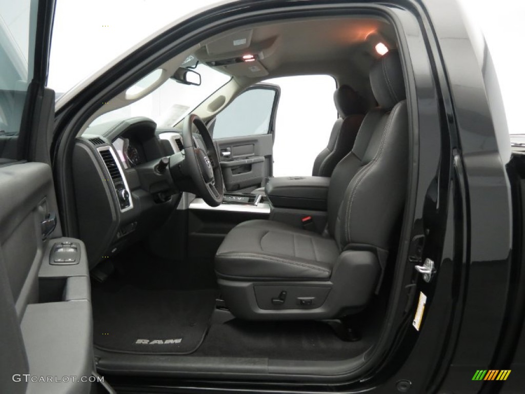 Dark Slate Gray Interior 2012 Dodge Ram 1500 Sport R/T Regular Cab Photo #82469852