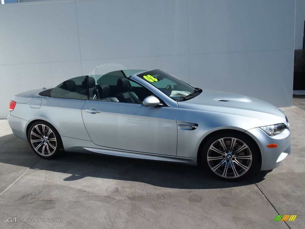 2008 M3 Convertible - Silverstone Metallic / Black photo #3