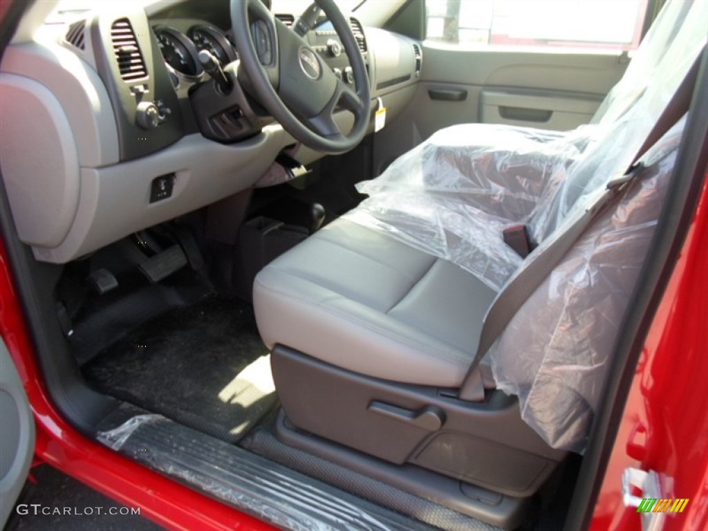 2013 Sierra 3500HD Regular Cab 4x4 - Fire Red / Dark Titanium photo #4