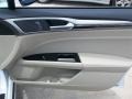 2013 White Platinum Metallic Tri-coat Ford Fusion Hybrid SE  photo #12