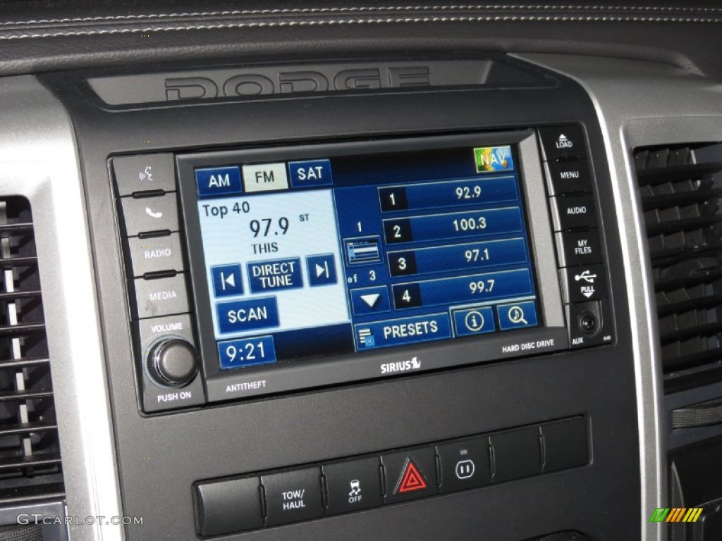 2012 Dodge Ram 1500 Sport R/T Regular Cab Controls Photo #82469995