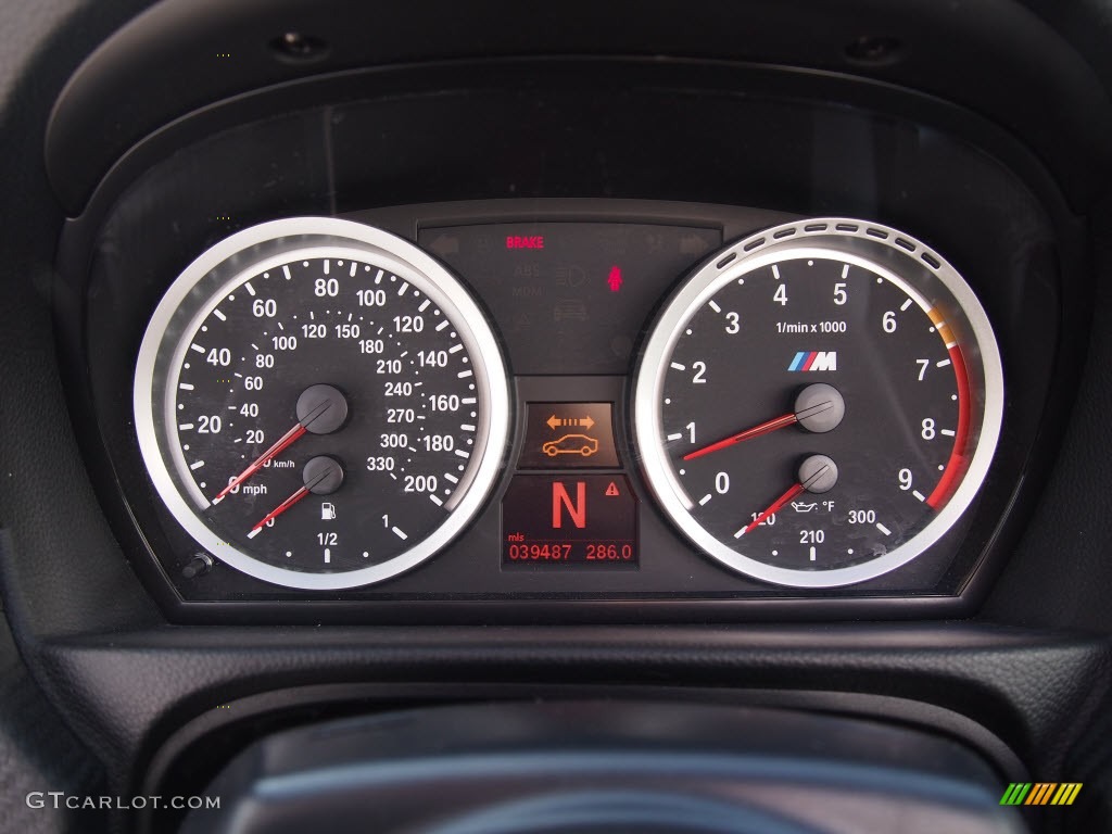 2008 BMW M3 Convertible Gauges Photo #82470233