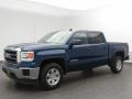 2014 Cobalt Blue Metallic GMC Sierra 1500 SLE Crew Cab  photo #1