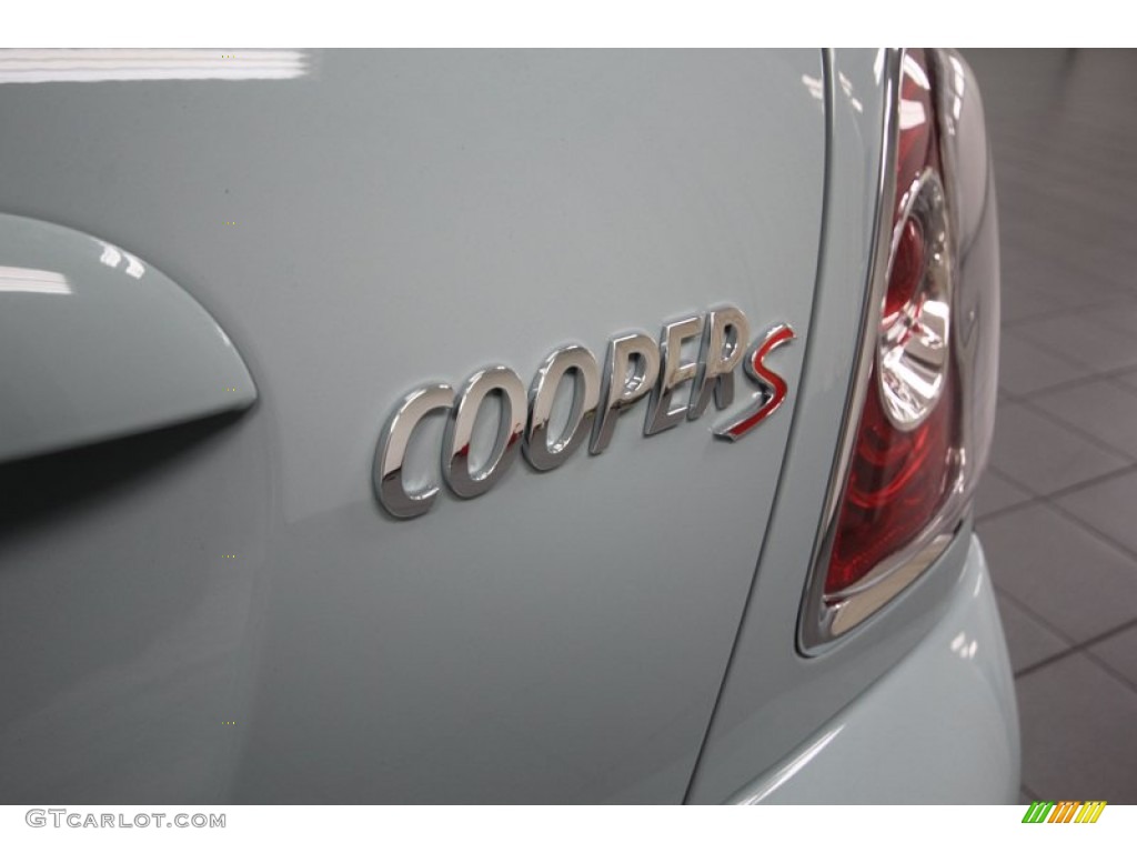 2013 Cooper S Hardtop - Ice Blue / Carbon Black photo #28