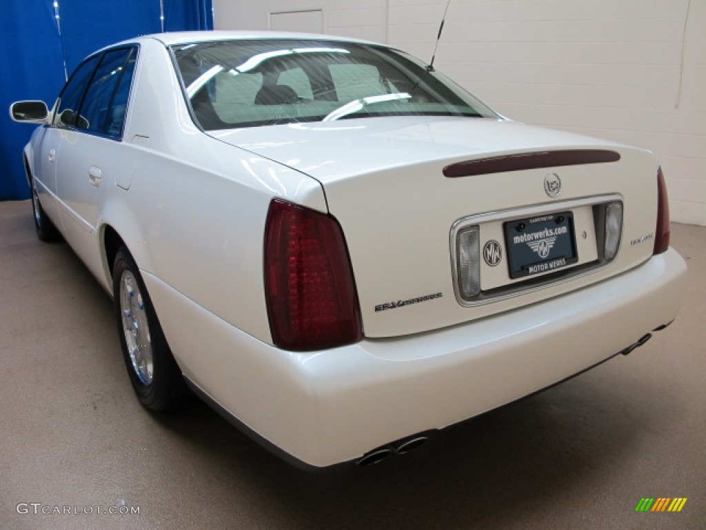2002 DeVille Sedan - White Diamond Pearl / Neutral Shale photo #5