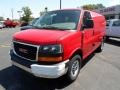 2013 Fire Red GMC Savana Van 2500 Cargo  photo #1