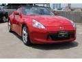 2010 Solid Red Nissan 370Z Touring Roadster  photo #3