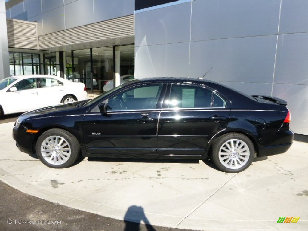 2008 Milan V6 Premier AWD - Black / Dark Charcoal photo #2