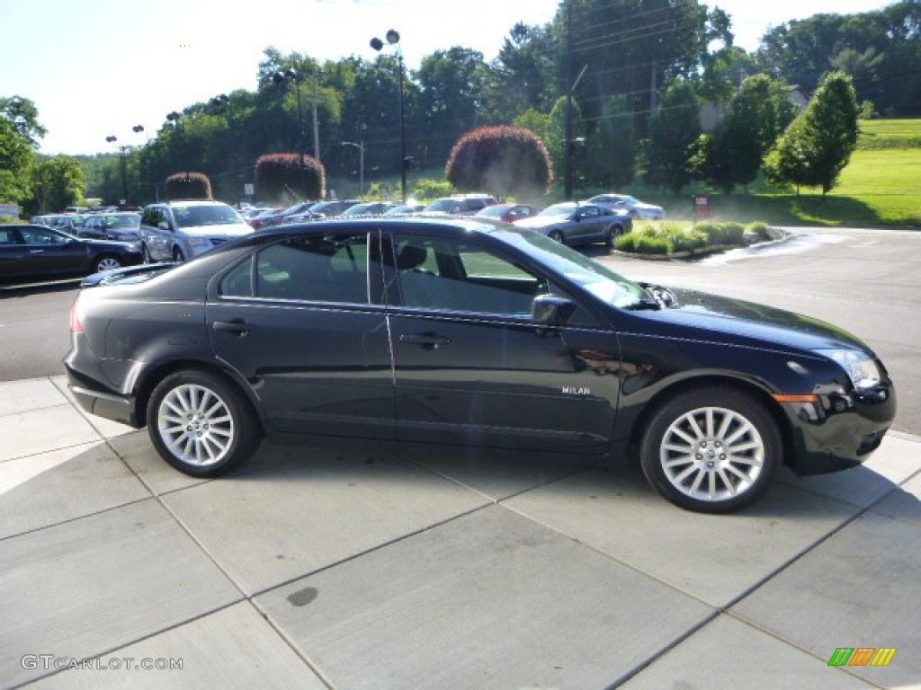 2008 Milan V6 Premier AWD - Black / Dark Charcoal photo #6