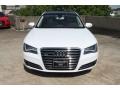 Glacier White Metallic - A8 L 3.0T quattro Photo No. 2