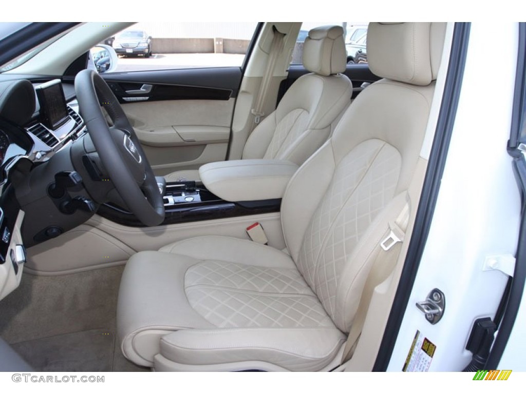 2013 Audi A8 L 3.0T quattro Front Seat Photo #82472908