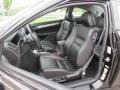 2007 Honda Accord Black Interior Front Seat Photo