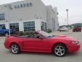 2003 Torch Red Ford Mustang GT Convertible  photo #3
