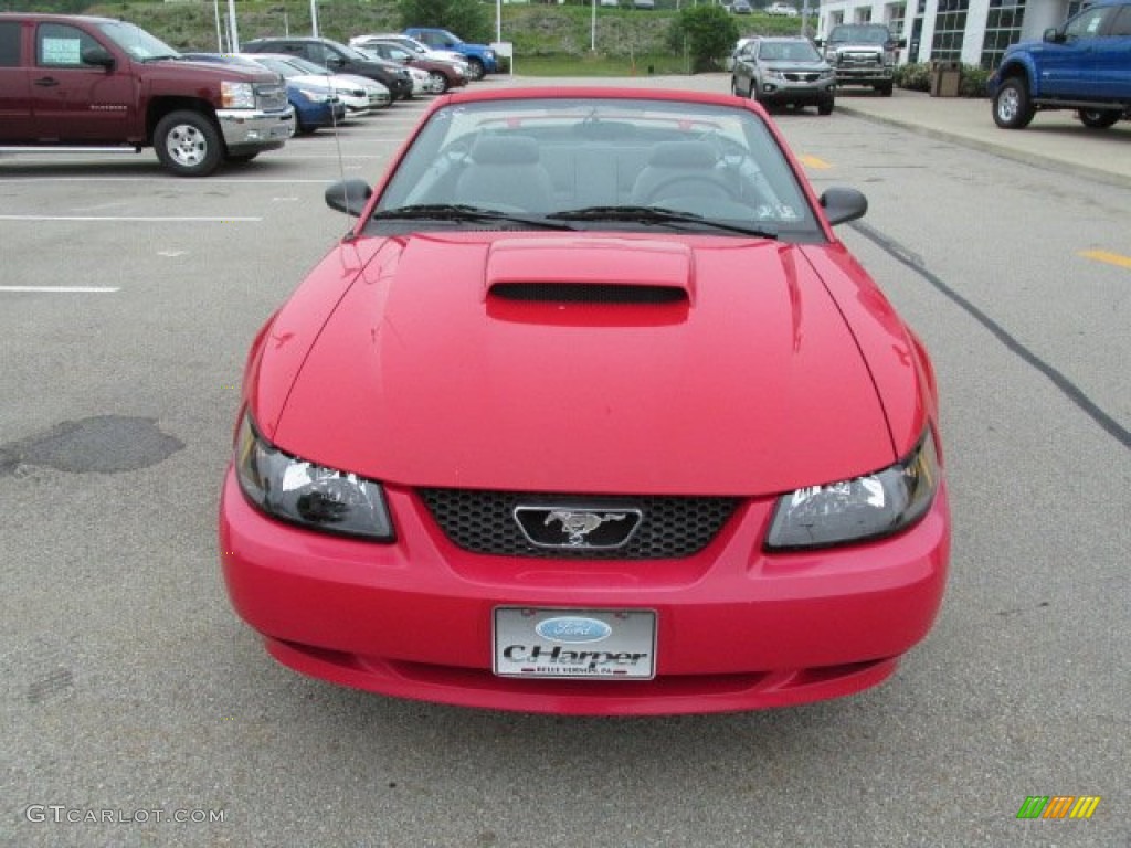 2003 Mustang GT Convertible - Torch Red / Dark Charcoal photo #6