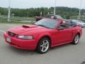 2003 Torch Red Ford Mustang GT Convertible  photo #7