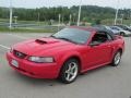 2003 Torch Red Ford Mustang GT Convertible  photo #8